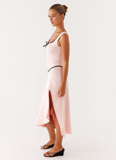 Darlene Midi Dress - Pink